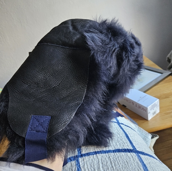 Toasties Paris Navy Blue Aviator Hat main image 3